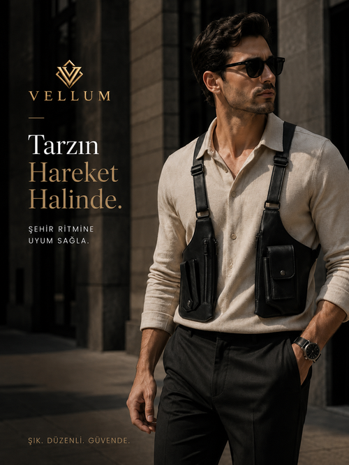 Vellum | Güvenli ve Minimal Çapraz Çanta